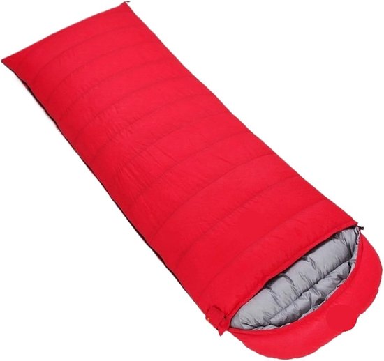 Kampeer Slaapzak - Outdoor Slaapzak - Kamperen en Reizen - Lichtgewicht Ontwerp - 210 x 80 cm - Rood
