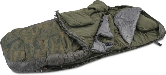 Kampeer Slaapzak - Outdoor Slaapzak Vis Slaapzak - Kamperen en Vissen - 4-Seizoenen Gebruik - 205 x 90 cm - Camouflage