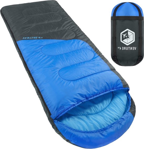 Kampeer slaapzak - Reis slaapzak Outdoor slaapzak - Kamperen en wandelen - Waterdicht en lichtgewicht - 220 x 80 cm