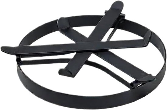 Kampeer Statief - Outdoor Kookstandaard - Koken Buiten - Hittebestendig Staal - 25x25 cm