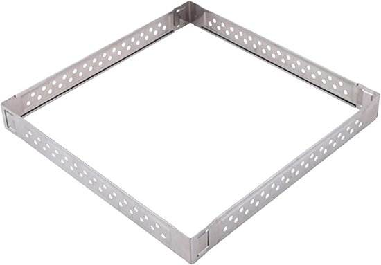 Kampeer Windscherm - Buitenkeuken Bescherming - Efficiënt Koken - Opvouwbaar Roestvrij Staal - 23 x 7 x 2.3 cm - Zilverkleurig