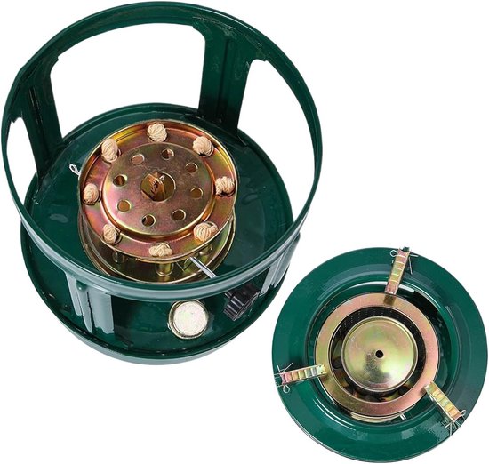 Kampeerbrander - Kooktoestel Buiten - Outdoor Koken - Windproof Ontwerp - 700ml Tank - Legergroen