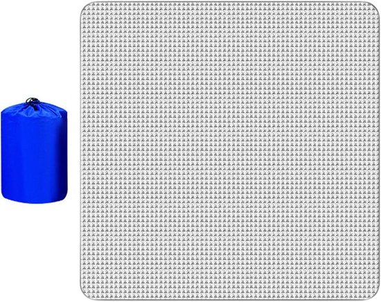 Kampeermat - Isolatiemat Tent - Kamperen en Outdoor - Waterbestendig Aluminiumfolie - 240x240cm - Niet gespecificeerd