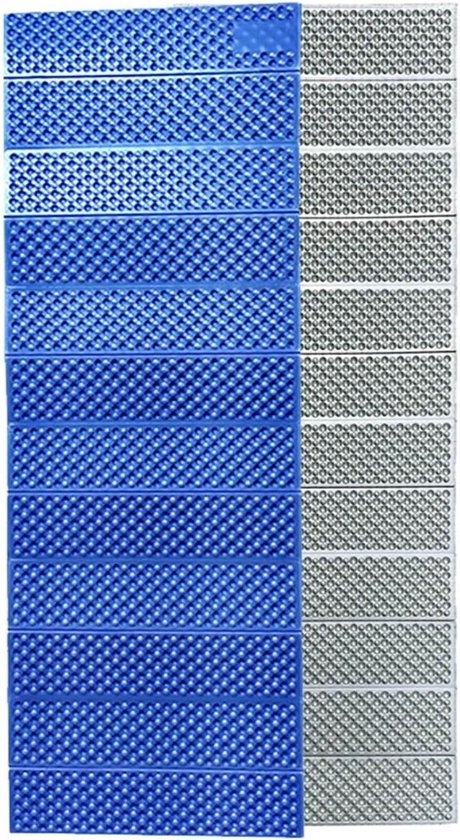 Kampeermat - Slaapmat Buiten - Comfortabel Kamperen - Waterdicht Vochtwerend - 60 x 15 x 15 cm - Blauw