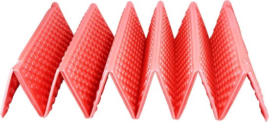 Kampeermat - Slaapmat - Buiten slapen - Ultralicht en compact - 180x49 cm - Oranje groen
