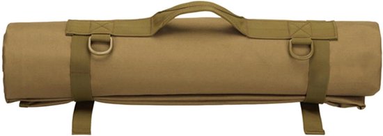 Kampeermat - Slaapmat Opvouwbaar - Outdoor Comfort - Waterdicht Vuilafstotend - 210x150 cm - Leger Bruin