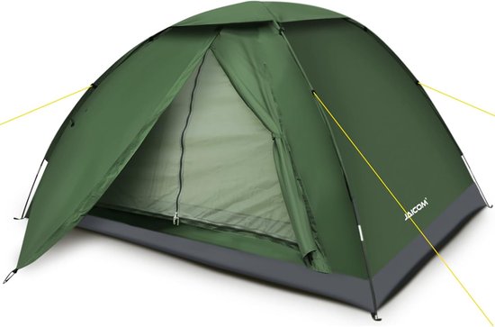 Kampeertent 1-2 Persoons Ultralight – Waterdichte Iglo Tent voor Camping Wandelen en Festival – 3-4 Seizoenen – Snel Op Te Zetten – 1,9 kg