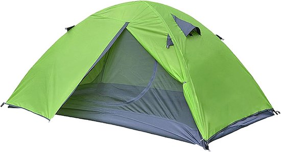 Kampeertent - Koepeltent - Ultralichte tent voor 1/2/3 personen - Draagbaar en opvouwbaar - Eenvoudig te installeren - 4 seizoenen - Waterdicht en geventileerd - Geschikt voor picknicks, wandelen en kamperen van Merkloos