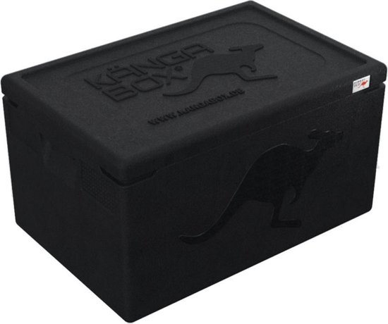 Kängabox Professional GN 1/1 Thermobox - Koelbox - 48 Liter - 600 x 400 x 330 mm - Zwart van Kängabox