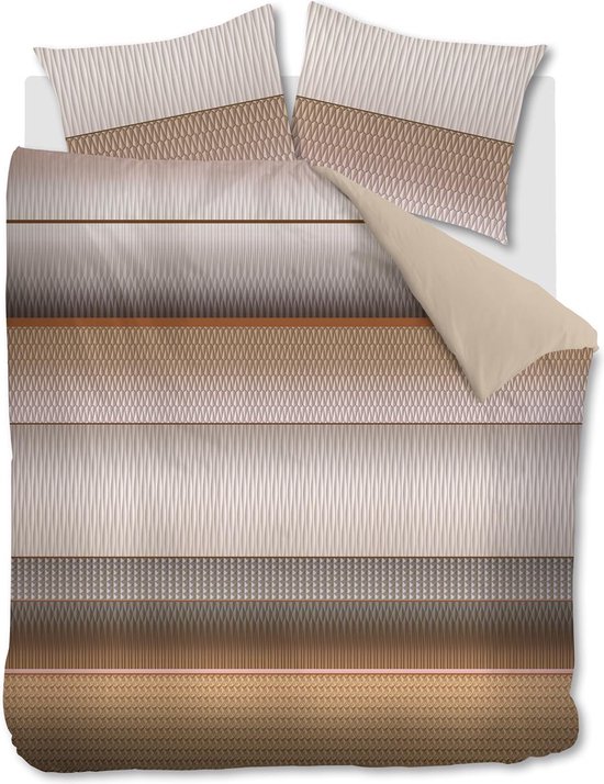 Kardol Millenial dekbedovertrek - Lits-Jumeaux - 240x200/220 - Steenrood van Kardol