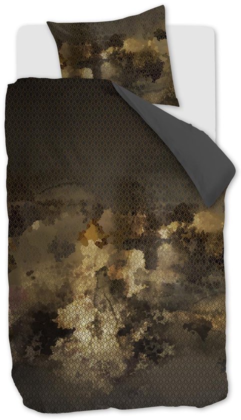 Kardol Presence dekbedovertrek - Eenpersoons - 140x200/220 - Goud van Kardol