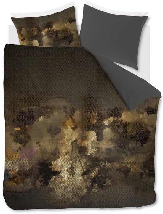 Kardol Presence dekbedovertrek - Lits-Jumeaux - 240x200/220 - Goud van Merkloos