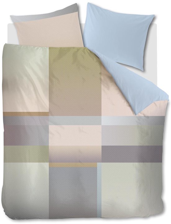 Kardol Synergy dekbedovertrek - Lits-Jumeaux - 240x200/220 - Pastel van Merkloos