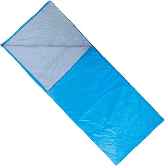 Katoenen Slaapzak - Reis Slaapzak - Buiten Kamperen - Lichtgewicht Ontwerp - 190x70 cm - Blauw
