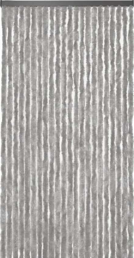 Kattenstaart - Vliegengordijn - Horgordijn - 100cm x 230cm - Grijs
