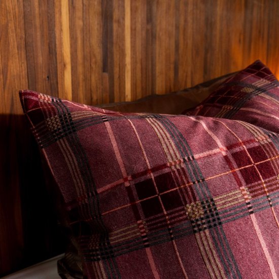 Kayori Betsu Dekbedovertrek Flanel - 140x200-220 + 1 sloop - Superzacht & Isolerend - Eenpersoons - Rood van Kayori