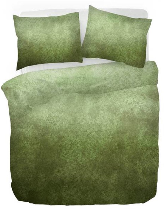 Kayori Gassho Dekbedovertrek - Eenpersoons - 140x200/220 cm - Moss van Kayori