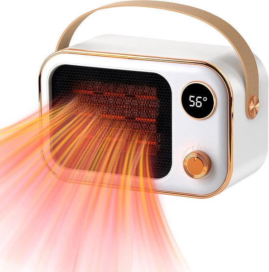 Keramische Elektrische Ventilator Kachel met Twee Warmtestanden en Beveiliging