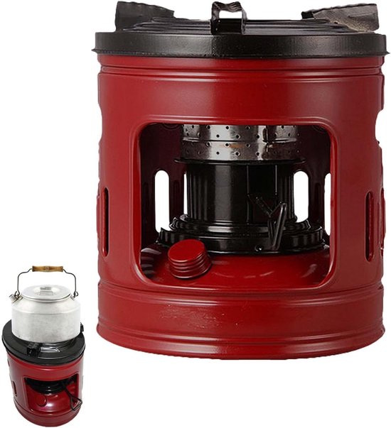 Kerosine Kachel - Binnen Verwarming - Kamperen Buiten - 1.5L Capaciteit - Hoogte 22cm