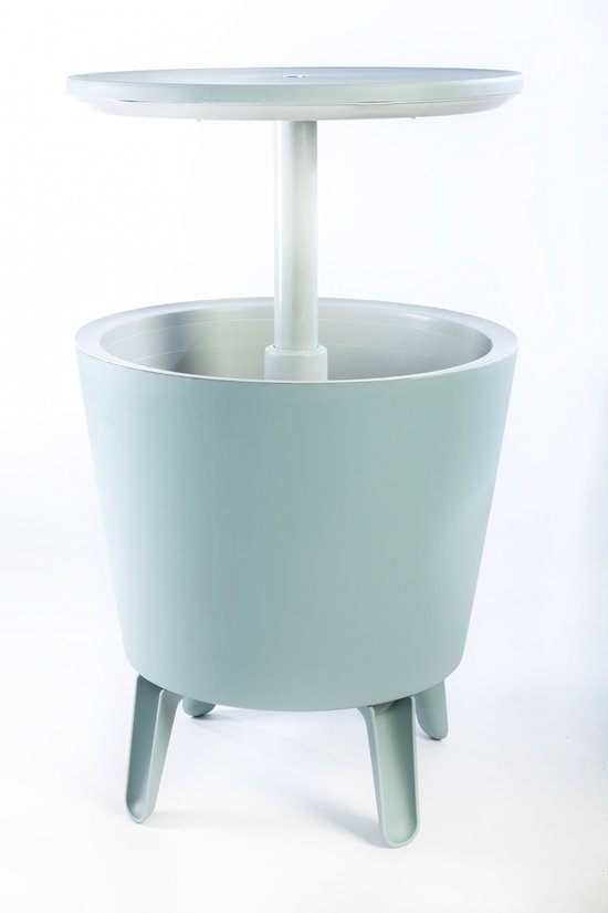 Keter Coolbar Partytafel - 49.5x49.5x57cm-84.5cm - 30 L - Blauw van Keter