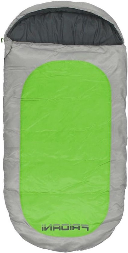 Kinder slaapzak - Dekenslaapzak dekenmodel - Kamperen en outdoor - Waterafstotend en wasbaar - 180x90 cm - Groen