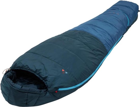 Kinder Slaapzak - Outdoor Slaapzak - Kamperen en Hiken - Verstelbaar in lengte - Tot 165 cm - Blauw