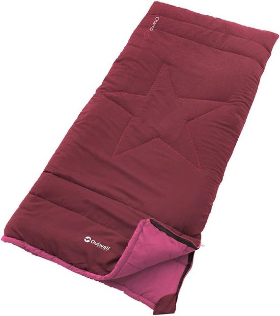Kinder Slaapzak Rood - Comfortabel en Warm voor Camping en Logeerpartijtjes