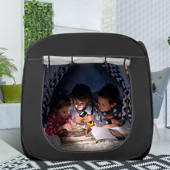Kinder Tent - ent kinderkampagne, sensorische tent voor bijzondere pedagogische behoeften, tent voor autisme, met reistas van Kinder