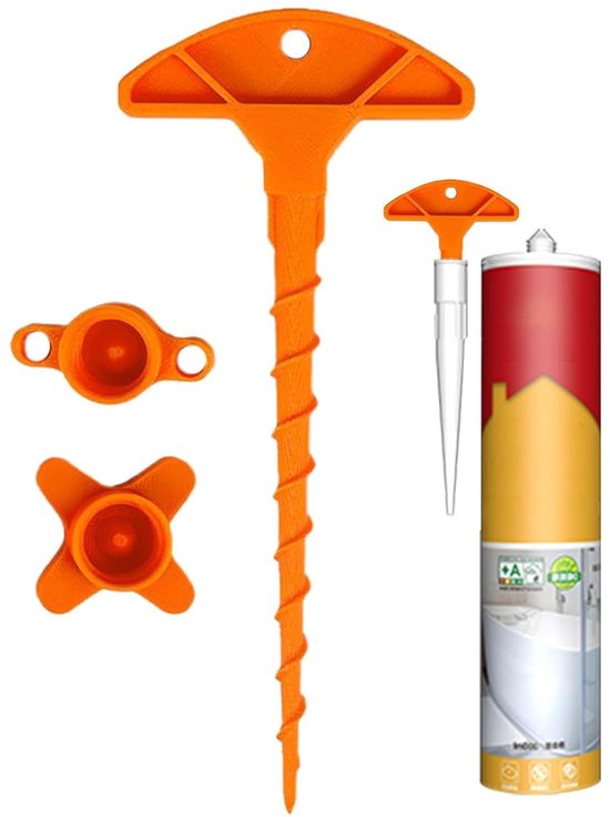 Kitkoker Dop - Kit Bespaarder - Kitresten Verwijderen - Herbruikbare Afdichting - 136 x 58 x 27 cm - null