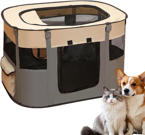 Kitten Tent,Outdoor Tent Travel Cage Run - Indoor Outdoor Travel Garden Balcony Terrace Living Room Camping Bed Bench