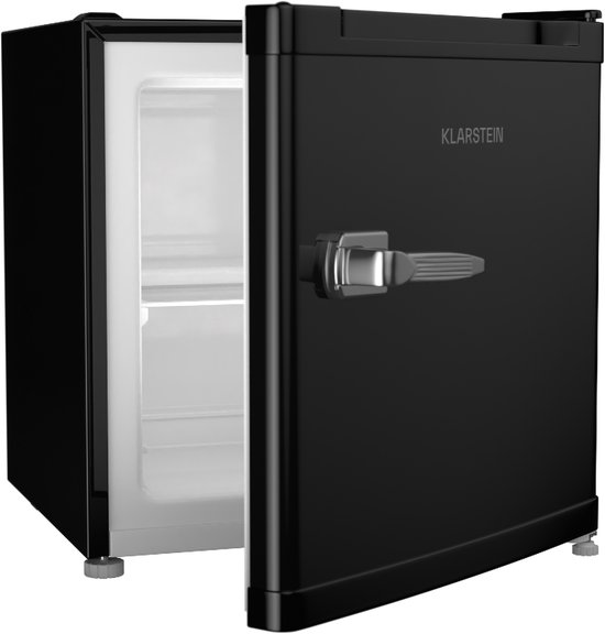 Klarstein Irene retro Mini Vriezer, 31 L, Temperatuurbereik -24 °C tot 10 °C, Energieklasse C, Stil 38 dB, Compact design, Mini Koel-/Vrieskast - Diepvrieskast - 4-Sterren - Verstelbaar - Freezer - Vrieskast Klein