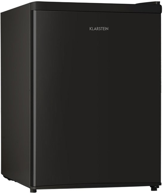 Klarstein koelkast, minikoelkast voor drankjes, kleine koelkast met vriesvak, stille kleine koelkast, huidverzorgingskoelkast, campingkoelkast, minikoelkast voor kamer, kantoor 0-10°C, 65L - 4L - voor Studentenkamer - Vrijstaand