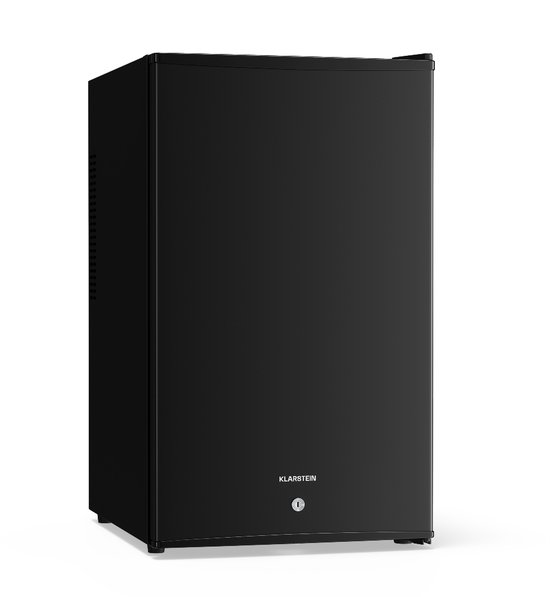 Klarstein Mini-Koelkast koelkast, mini koelkast met glazen deur, 28L voor drankjes, snacks & cosmetica, koelkast klein & geruisloos, regelbare schappen, kleine skincare koelkast huidverzorgingsproducten medicijnen - Minibar - 2L 35 dB 65W