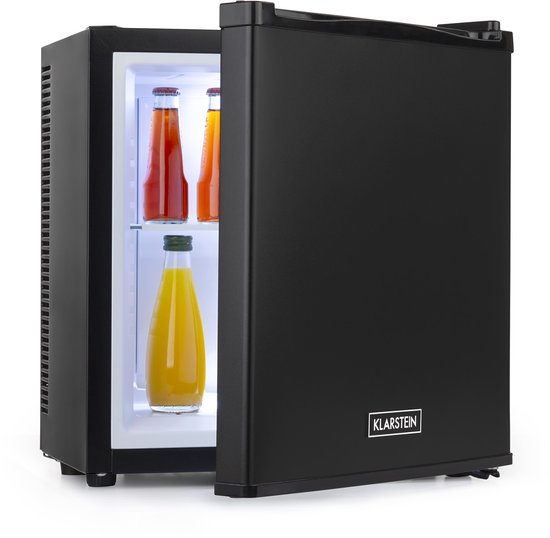 Klarstein Mini-Koelkast Mini koelkast voor Zimmer, 13L Mini koelkast voor dranken & Kosmetik, Kleine Minibar, koelkast klein & , verstelbare , Kleiner Skincare koelkast 5 15°C - 22 dB 58W - voor Slaapkamer voor Kantoor - Compact