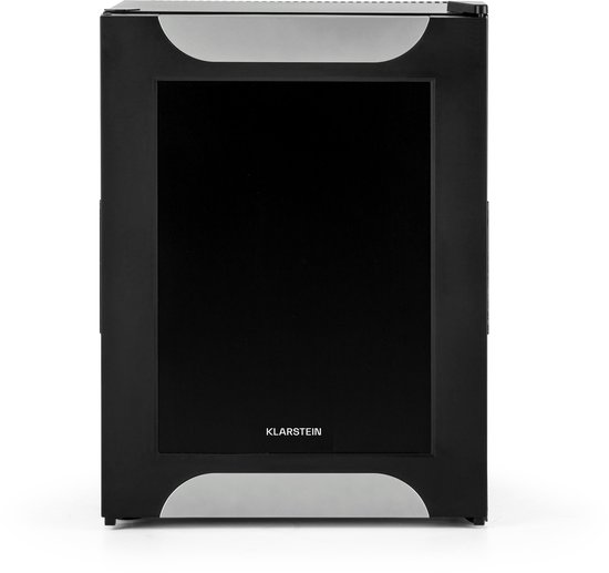 Klarstein Minibar minikoelkast voor kamers, 33 liter minikoelkast voor drankjes en cosmetica, kleine , kleine en stille koelkast, verstelbaar schap, kleine huidverzorgingskoelkast 5-15 °C - 25 dB - voor Hotelkamer voor Partykelder - Compact