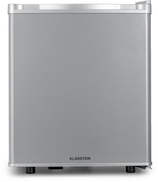 Klarstein Minibar minikoelkast voor op de kamer, minikoelkast voor drankjes, snacks en cosmetica, kleine , kleine en stille koelkast, verstelbare planken, kleine Skincar koelkast 5-22°C, 45L - 26 dB - voor Kantoor - Compact Vrijstaand