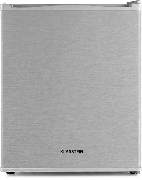 Klarstein Minikoelkast voor kamer, 40L minikoelkast voor drankjes & cosmetica, Kleine minibar, Koelkast klein & stil, Verstelbare schappen, Kleine skincare koelkast 6-15°C