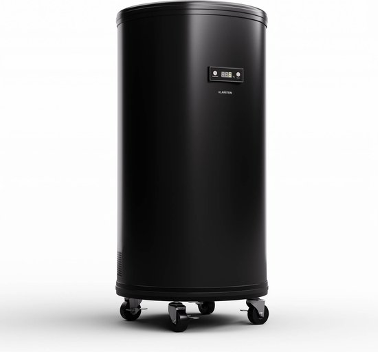 Klarstein Wijnkoeler Mr Barbot koelkast met LED-display, roestvrijstalen koelkast voor binnen en buiten, drankkoelkast, wijnkoelkast, 75 liter koelkast met 360° zicht, 0-16°C - 46 cm - voor Bar - Temperatuurregeling - Wijnklimaatkast van Klarstein