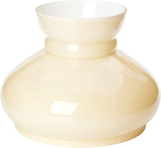 Klassieke Petroleumlamp met Glazen Scherm in Diverse Maten