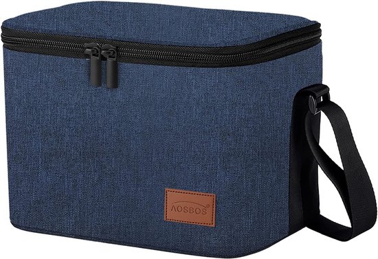 klein, licht, isolatietas, voor werk, school, opvouwbaar, waterdicht, met ritssluiting, koelbox, mini-thermotas