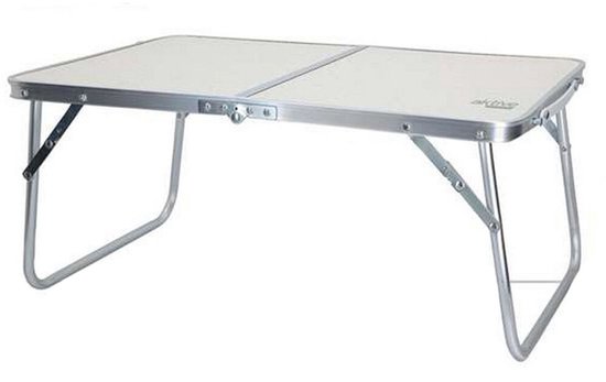 Kleine bijzettafel Colorbaby Strand Aluminium Opvouwbaar (60 x 40 x 26 cm)