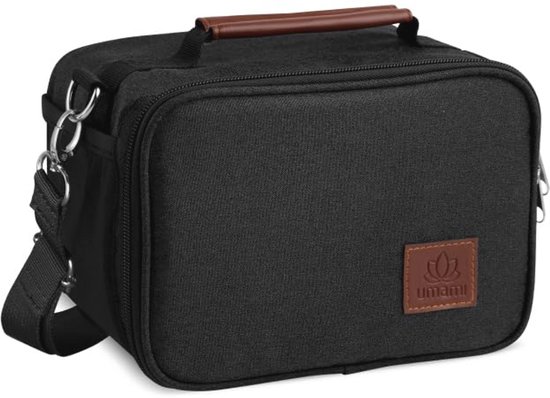 Kleine Geïsoleerde Koeltas voor Lunch - Verstelbare Schouderriem en Ergonomische Handgreep