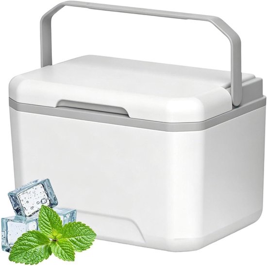 Kleine Koeler - Draagbare Box - Buitenactiviteiten - Lekvrije Handgreep - 5 Liter - Enkel attribuut
