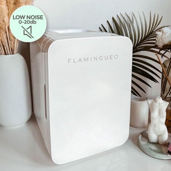 Kleine Koelkast - 10L Koelkast, Mini Koelkast 12V/220V, Koeling en Verwarming Functies, Minikoelkasten Voor Kamers, Auto Koelkast, Mini Cosmetische Koelkast, Skincare Fridge