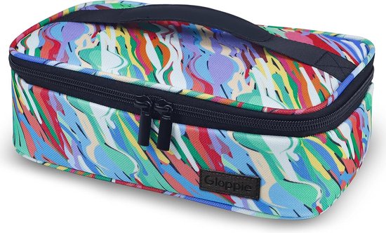 Kleine koeltas, lichte lunchtas voor voedseltransport, thermotas, koelbox, thermische tas, picknicktas, geïsoleerd, voor volwassenen, mannen, vrouwen, meerkleurig van Klein