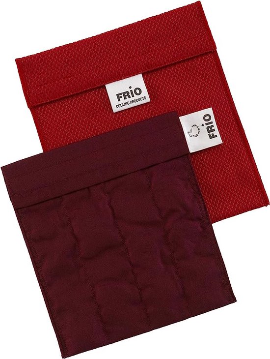 Kleine koeltas voor insuline, 14 x 15 cm, rood van Klein