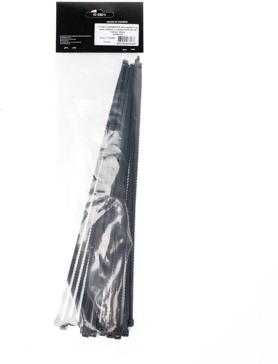 Klemringen handafsnijdbaar 300mm x 4,6mm Verpakking van 20