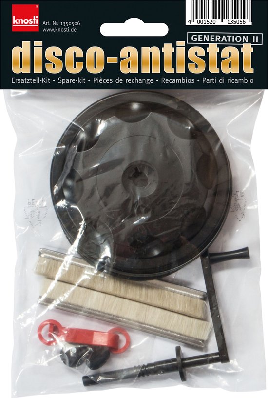 Knosti Disco-Antistat Generation II Spare-Kit - Platenspeler accessoires van Knosti