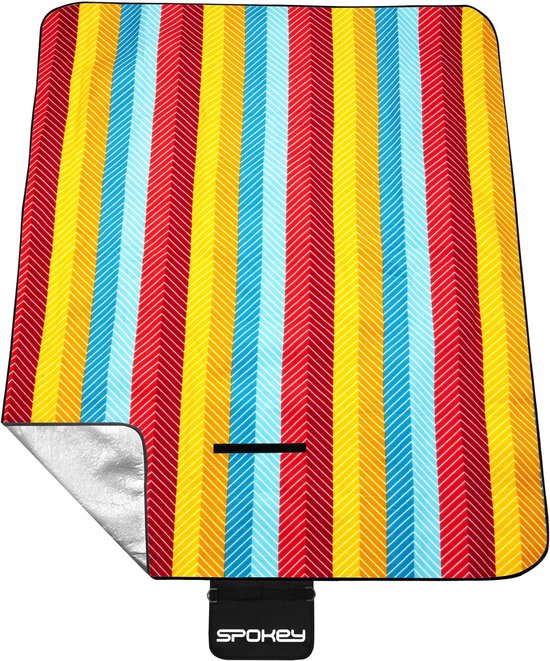 Koc piknikowy z izolacją 130x150cm Spokey van Merkloos