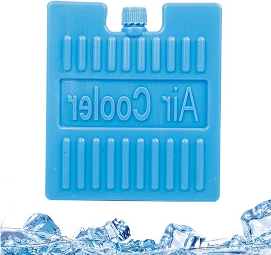 Koelaccu's Lunchbox - Vries elementen - Voedsel Koelen - Herbruikbaar - 200-500 ml - Wit